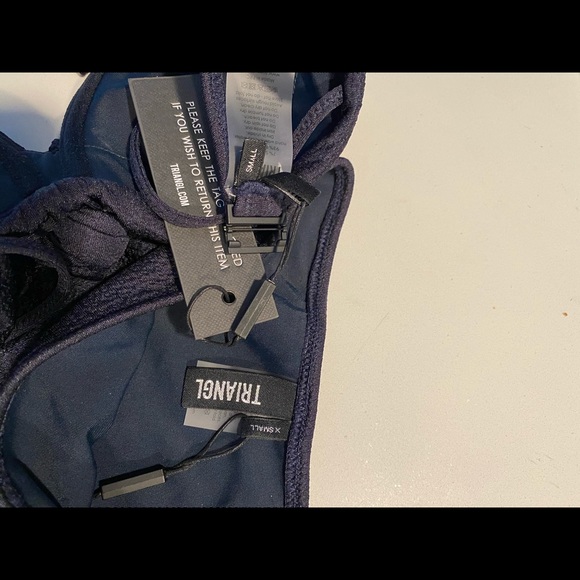 Triangl Theo Sapphire bikini Top Small - Picture 2 of 4